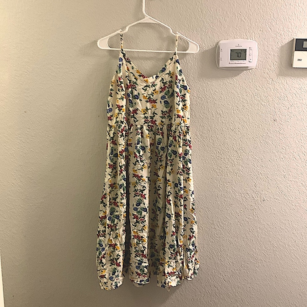 Floral printed dress